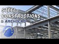 Steel constructions in archicad tutorial