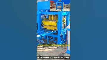 habiterra block machine / concrete interlocking wall block production line #machine #concrete