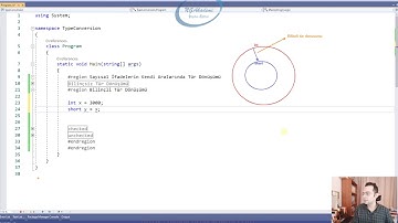 83) C# Bilinçli Tür Dönüşümü - Explicit Type Conversion