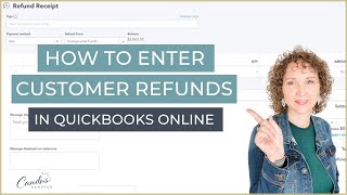 Refunds and credits in QuickBooks Online screenshot 2