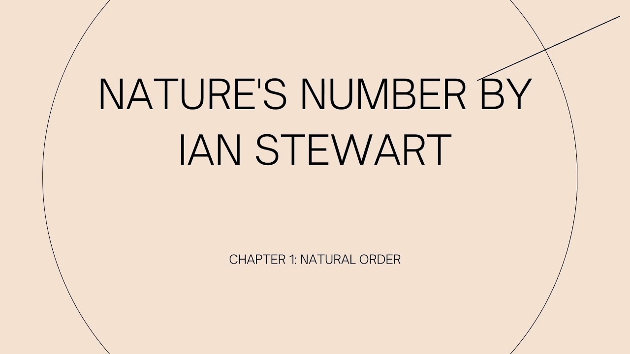 nature's numbers by ian stewart essay