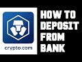 Crypto.com How To Deposit Money From Bank - Crypto.com How To Add Money - Link Deposit Add Bank Help