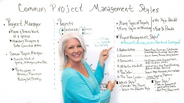 Common Project Management Styles - Project Management Training