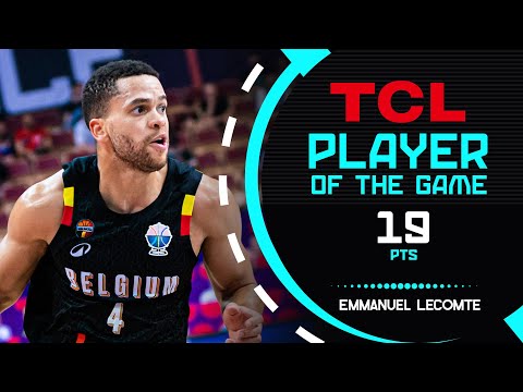 Emmanuel Lecomte (19 PTS) | TCL Player Of The Game | POL 🇵🇱 vs BEL 🇧🇪 | FIBA EuroBasket 2025