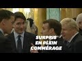 Macron, Trudeau et Johnson semblent rire de Trump dans une vidéo en marge de l'Otan