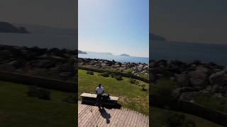 Dive e washout #dronecinematic #fpv #campiflegrei #dji #pozzuoli #lungomare #dive #washout