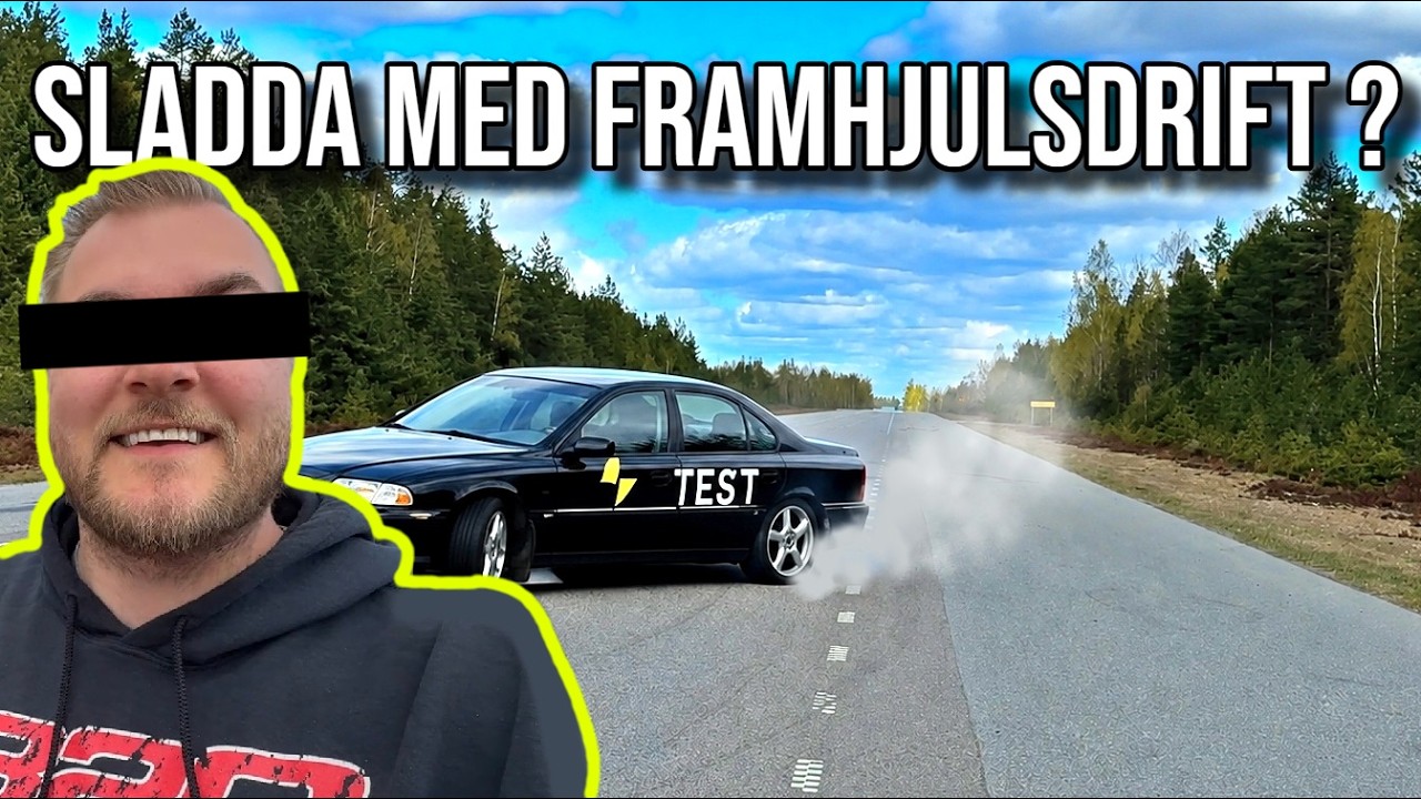 KAN MAN DRIFTA MED EN FRAMHJULSDRIVEN VOLVO? - [VLOGG #844]