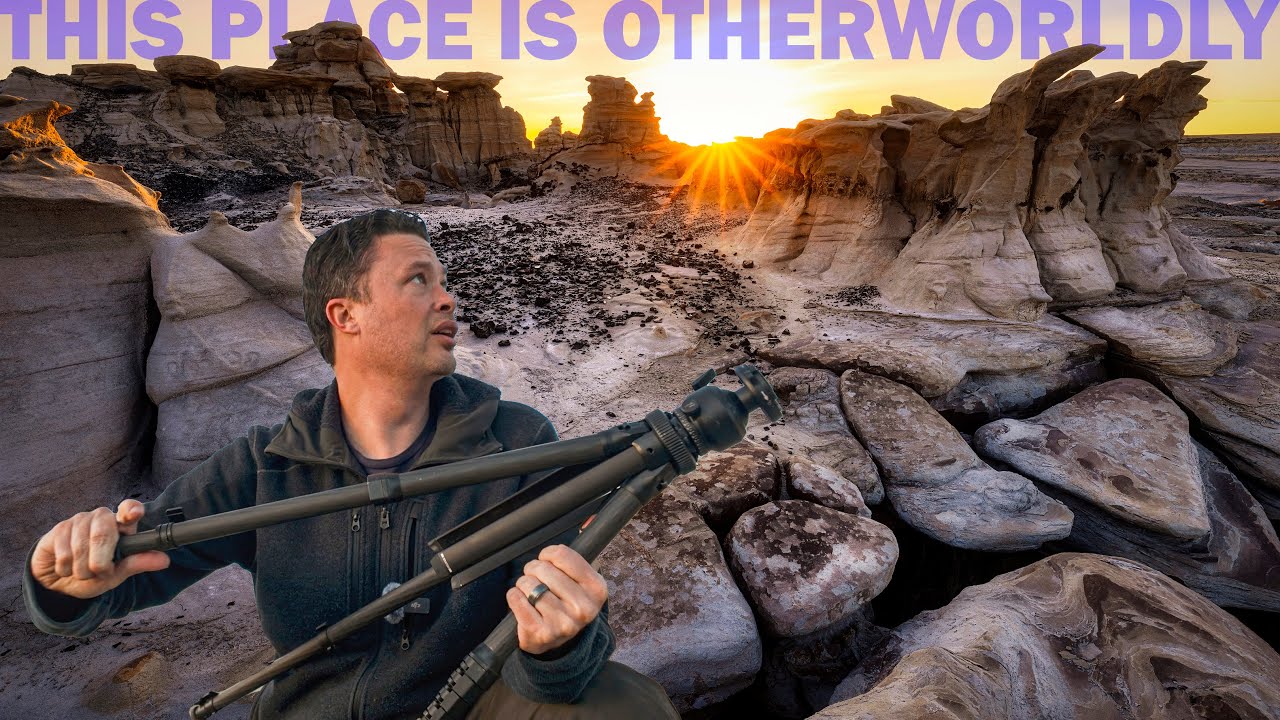 Alien landscape photography