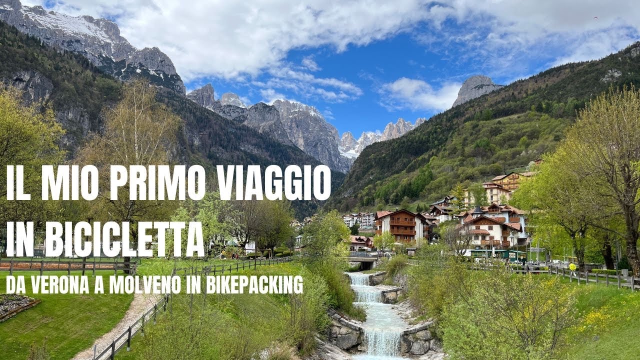 Da Verona ai laghi di Garda e Molveno, il mio primo viaggio in Bikepacking #cicloturismo #gravel 