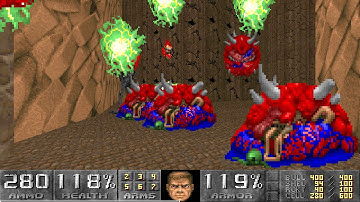 Newdoom Community Project Map23 UV Max in 13m38s by TheV1perK1ller