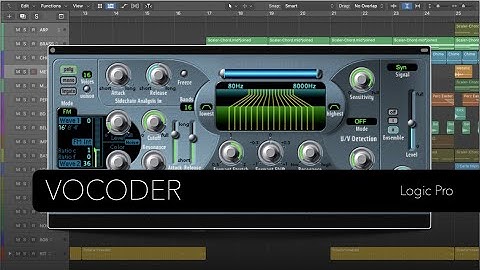 Logic Pro: Vocoder