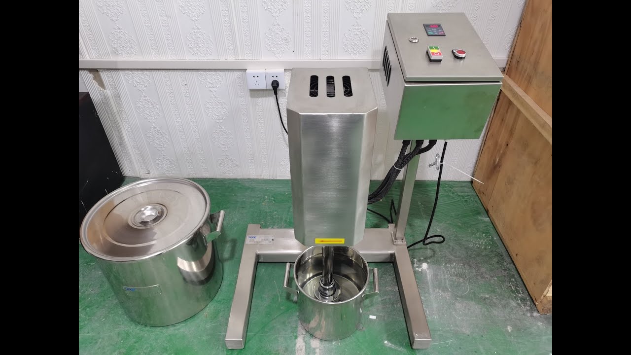 Tabletop High Shear Homogeneous Emulsify Mixing machine, for softgel paste fill small amount treat