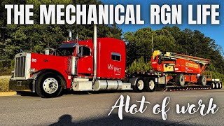 Inside the World of a Mechanical RGN Trailer Operator The Art of Non-Efficient Transportation