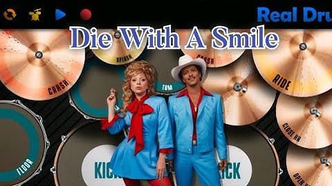 Lady Gaga and Bruno Mars - Die With a Smile (Real Drum Cover)