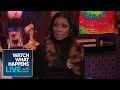 Why jackie walters didnt look at mariahs test results  wwhl