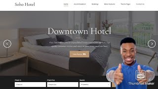 COMPLETE TUTORIAL OF HOTEL MANAGEMENT WEBSITE WITH HTML CSS AND JAVASCRIPT || PART 03