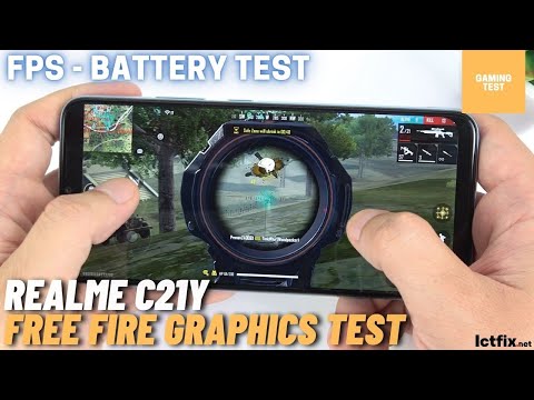 Realme C21Y Free Fire Gaming test | Spreadtrum T610, 4GB RAM