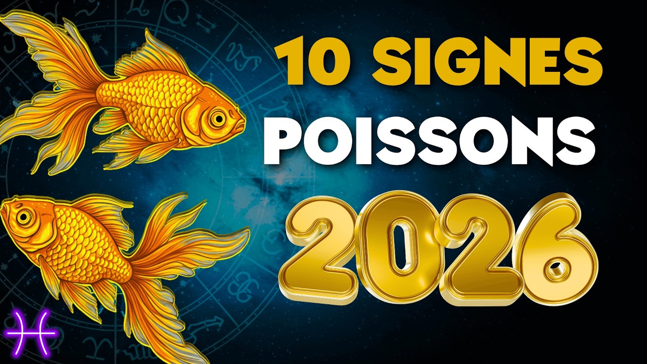 10 SIGNES QUE DIEU PRÉPARE DÉJÀ TON 2026 - POISSONS