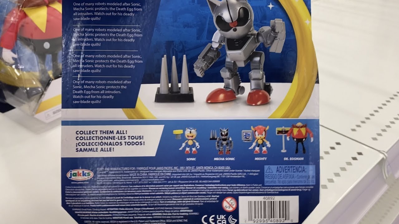 Wave 5 of JAKKS Pacific Sonic figures spotted at Target