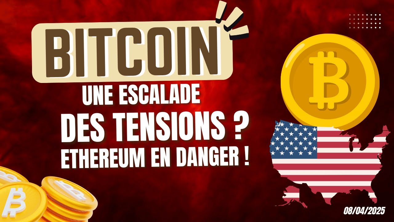 BITCOIN 🚨MACRO ÉCONOMIE UNE ESCALADE DES TENSION ? CRYPTO ETHEREUM EN  DANGER ? ANALYSE ✅