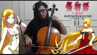 Etoile Et Toi Kizumonogatari 1 Tekketsu Hen Cello Cover Youtube