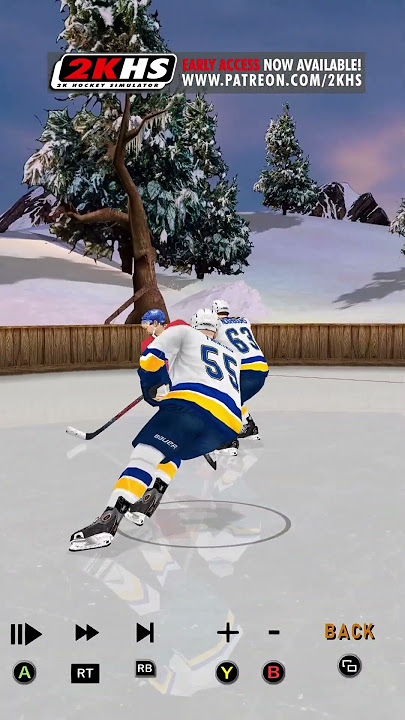 #2khs #nhl #nhl2k #hockey #pond #winter #christmas
