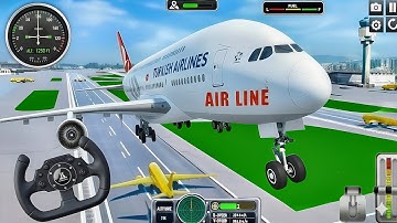 Real Flight Airplane Journey Pilot Simulator - Flight Pilot Simulator 3D - Android Gameplay 