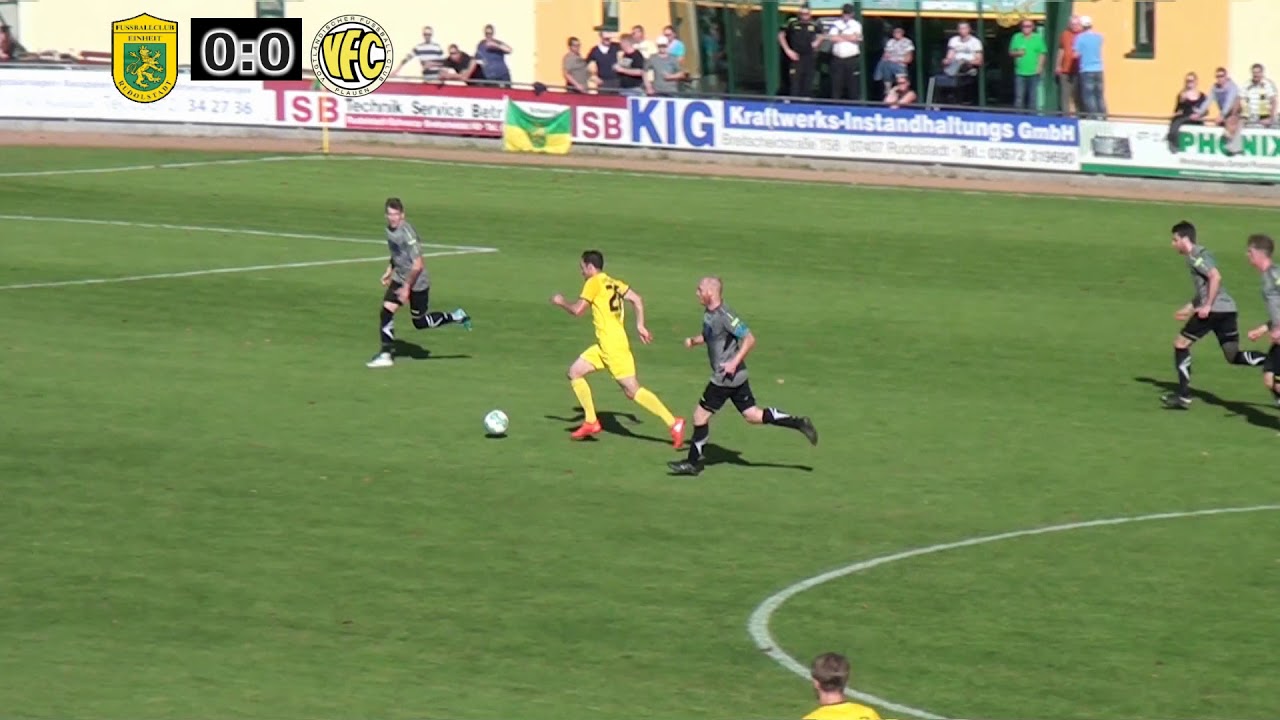 8. Spieltag  FC Einheit Rudolstadt - VFC Plauen   0:1