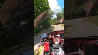 June 16 2026. Watch for gravel and the Po Po  #gl1800 #rider #darkside #roadtrip #biker