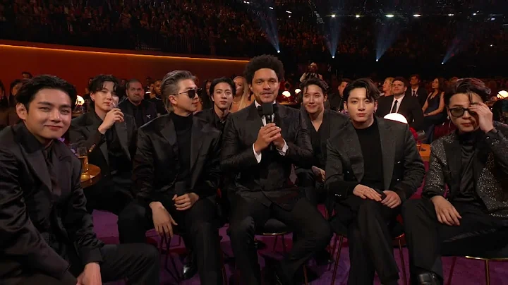 TREVOR NOAH Jokes With BTS At The 2022 GRAMMYs - DayDayNews