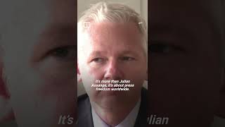 IN A MINUTE: Julian Assange supporters rally for his release in Sydney #shorts