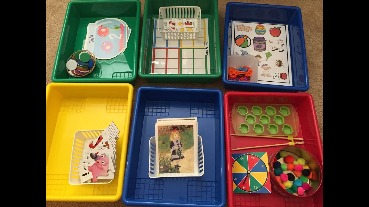 Montessori Teacher Training, Montess Trays