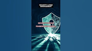 CISSP - Security & Risk Management - Security Control Frameworks Unveiled