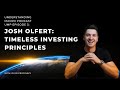 Timeless investing principles with josh olfert