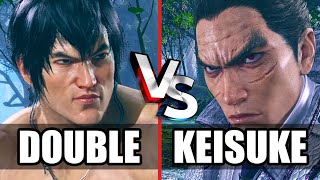 Tekken 8 🔥 Double (LAW) vs KEISUKE (KAZUYA) 🔥 High Level Gameplay