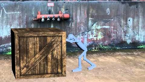 3D Push Animation Exercise