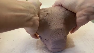Wedging Clay: Ram