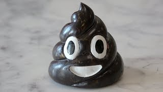 REAL Poop Emoji Made From Dinosaur Poo!!
