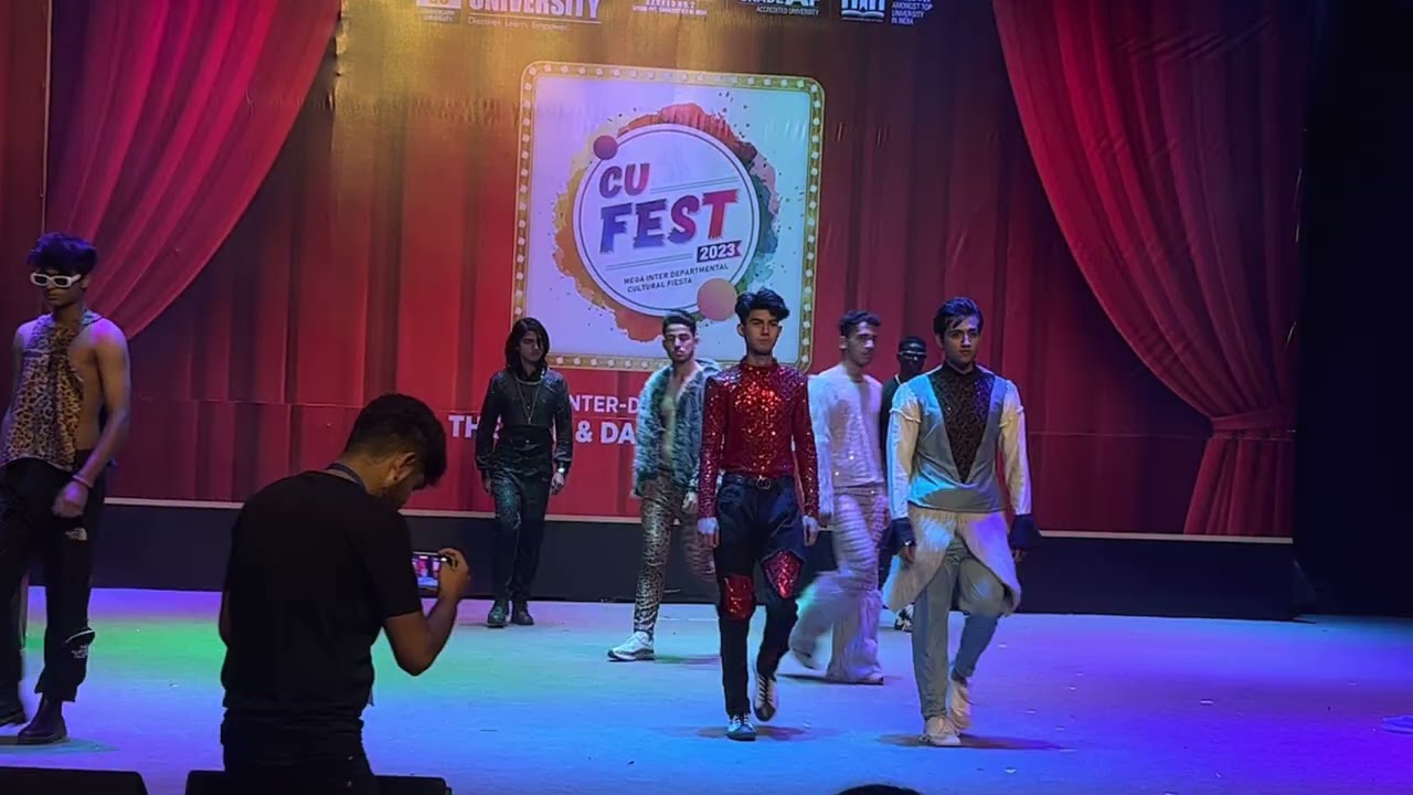 Cu Fest || modelling || 2023 || #chandigarhuniversity #cufest