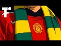 Why do Man Utd supporters wear green and gold?