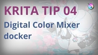 Krita tip 04. Digital color mixer screenshot 3