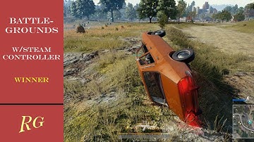 Two Duo wins in PUBG with Steam Controller!