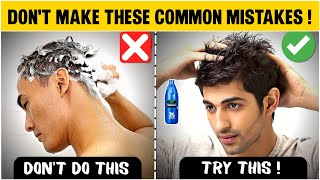 7 Common Hair Care Mistakes Every Men Makes | Avoid These Common Mistakes | Style Zen