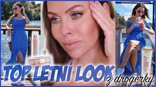 ☀️ TOP LETNÍ LOOK S TOPKAMI Z DROGERKY ☀️ | ZA PÁR KAČEK | TESTUJU A VLOGUJU CELÝ DEN