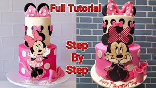 Cute Minnie Cake | Minnie Mouse Theme Cake | Minnie Mouse 🐭 Cake
