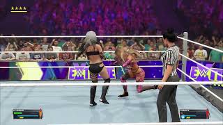 Liv Morgan delivers Oblivion, 201 Facebreaker and Reverse STO on Carmella | #wwe2k23