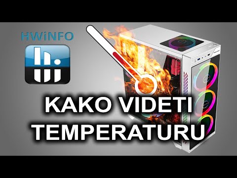 Video: Kako Odrediti Temperaturu Prijenosnog Računala