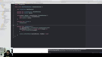 Архитектура #1 MVC+Coordinator - авторизация.