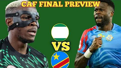NIGERIA vs. DR CONGO CAF WORLD CUP QUALIFYING PLAYOFF FINAL UPDATE PREVIEW LINEUP