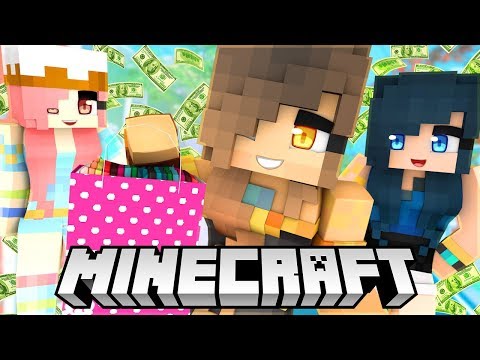 Wasting all of our money in Minecraft Shopping Simulator!